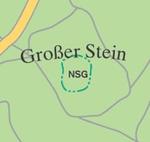 Naturschutzgebiet Gro&szlig;er Stein Lage