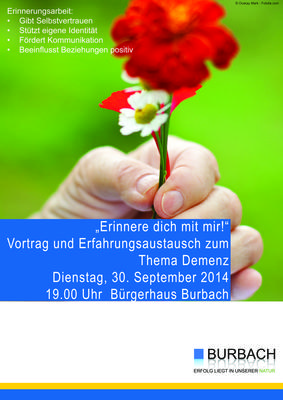 Bild vergr��ern: Plakat Demenz
