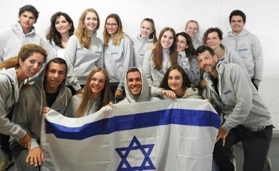 Bild vergr��ern: Sch�lerinnen und Sch�ler der Ramt-Yam-Highschool aus Emek-Hefer waren jetzt eine Woche zu Gast an der Gemeinschaftlichen Sekundarschule Burbach-Neunkirchen.