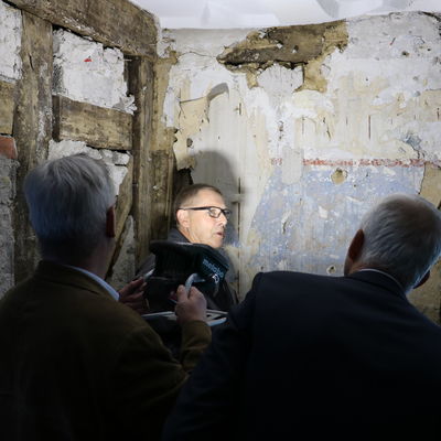 Bild vergr��ern: 20181025 PM LWL Denkmalpflege berichetet �ber neue Ergebnisse zur Alten Vogtei 5