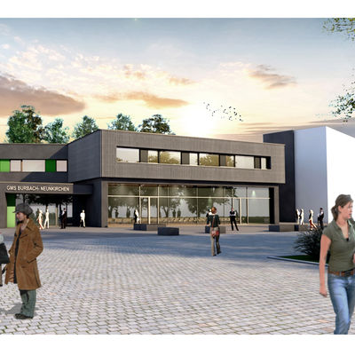 Bild vergr��ern: 20190328 PM Spatenstich Aula GMS Burbach