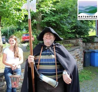 Bild vergr��ern: Nachtw�chter und Naturparkf�hrer Helmut Redlich