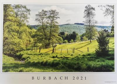 Bild vergr��ern: Das Cover zeigt den gr�nen Fr�hling in Burbach.