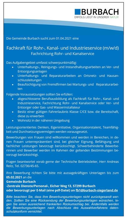 Bild vergr��ern: Stellenausschreibung
