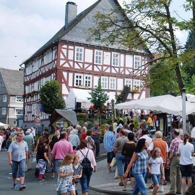 Bild vergr��ern: Rund um die Alte Vogtei wird am letzten Sonntag im August eine Menge los sein.