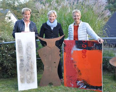 Bild vergr��ern: Ausstellung von Frisch, Obrock, Seelbach �3erlei�