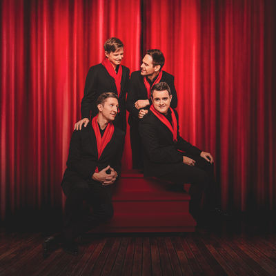 Bild vergr��ern: A cappella auf Weltklasse-Niveau legen die Ringmasters kurz vor Weihnachten unter den Christbaum. Das schwedische Quartett war 2012 Barbershop-Weltmeister.
