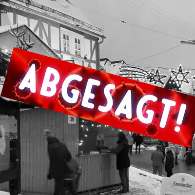 Bild vergr��ern: Der Weihnachtsmarkt am 4. und 5. Dezember 2021 muss leider abgesagt werden.