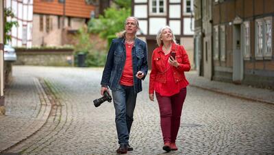 Bild vergr��ern: Die Digitalscouts auf Erkundungstour durch Siegen-Wittgenstein