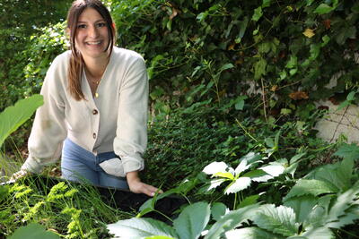 Bild vergr��ern: Lisa-Marie Sch�fer ist in L�tzeln aufgewachsen und lebt in Niederdresselndorf. Sie leitet die Tagespflege seit Anfang des Jahres.