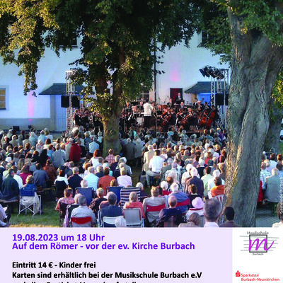 Bild vergr��ern: Veranstaltungsplakat R�merkonzert 2023