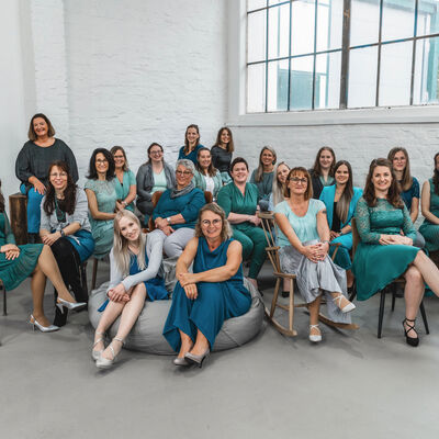 Bild vergr��ern: Der (zweit-)beste Chor im Westen aus dem Jahr 2019: das Frauen-Ensemble Encantada aus Neunkirchen.