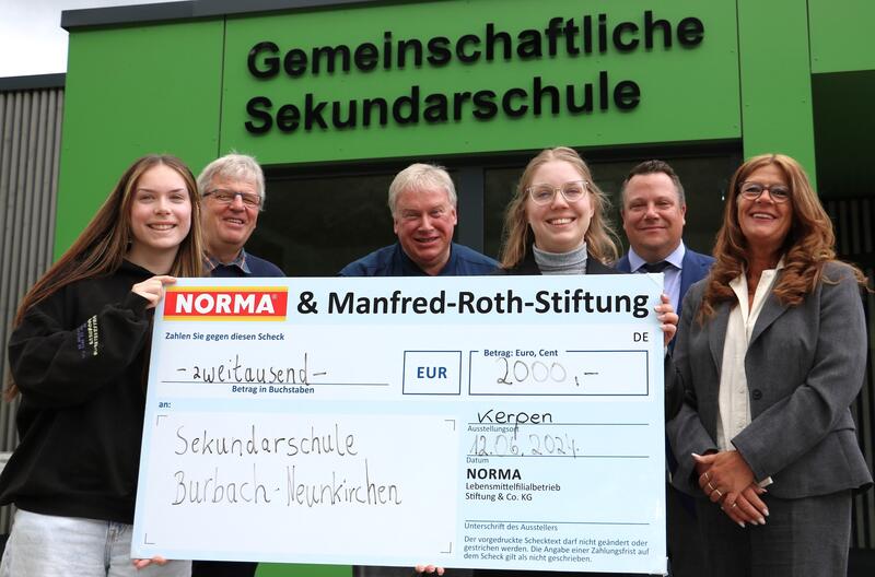 20240617 PM GMS erh�lt Spende der Manfred Roth Stiftung