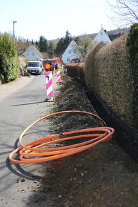 Bild vergr��ern: In dieser Woche starteten die Tiefbauarbeiten im Lohbau.