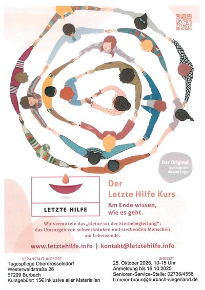 Bild vergr��ern: Letzte-Hilfe-Kurs am 25.10.2025