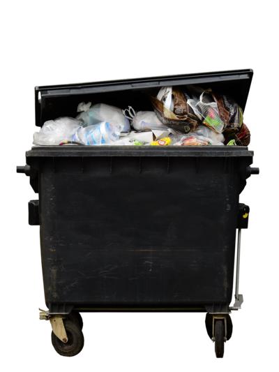 Bild vergr��ern: Symbolbild Hausm�llcontainer