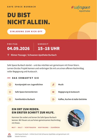 Bild vergr��ern: A5-Einladung Safespace