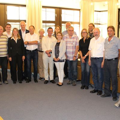 Bild vergr��ern: Der Vorstand des Regionalvereins der LEADER-Region 3-L�nder-Eck e.V. gab gr�nes Licht f�r gute Projekte.