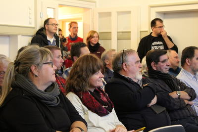Bild vergr��ern: Gut besucht zeigte sich der Arbeitskreis der LEADER-Region.